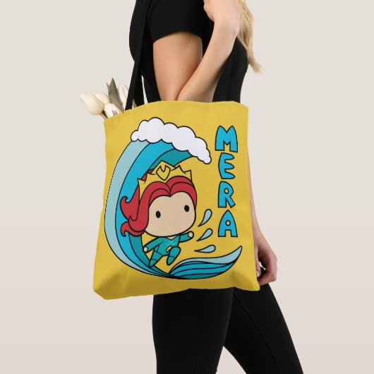 Aquaman | Chibi Mera Riding Wave Graphic Tasche (Von Nahem)