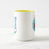 Aquaman | Chibi Mera Riding Wave Graphic Tasse (Zentrum)