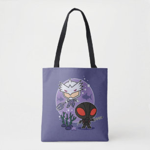 Aquaman   Chibi Orm & Black Manta Undersea Graphic Tasche