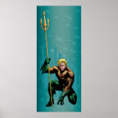 Aquaman Crouching Poster (Vorne)