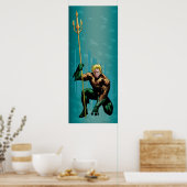 Aquaman Crouching Poster (Küche)