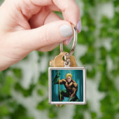 Aquaman Crouching Schlüsselanhänger (Hand)