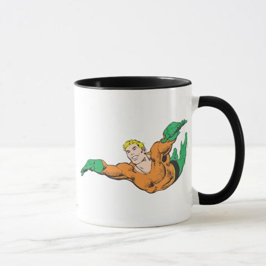 Aquaman erhebt sich in die Lüfte Tasse (Rechts)