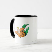 Aquaman erhebt sich in die Lüfte Tasse (Vorderseite Links)