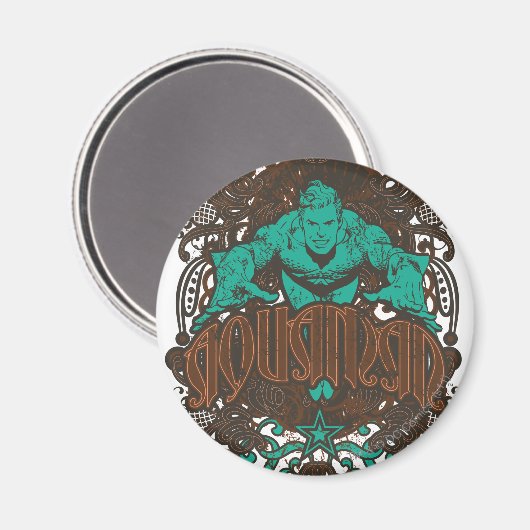 Aquaman - Es ist Showtime! Poster Magnet (Vorderseite/Rückseite)