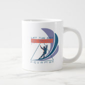 Aquaman | Gelassen Set Sie kostenlos Jumbo-Tasse (Rechts)