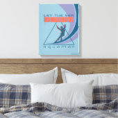 Aquaman | Gelassen Set Sie kostenlos Leinwanddruck (Insitu (Schlafzimmer))