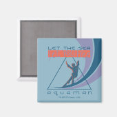 Aquaman | Gelassen Set Sie kostenlos Magnet (Vorderseite/Rückseite)
