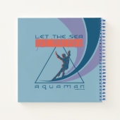 Aquaman | Gelassen Set Sie kostenlos Notizblock (Rückseite)