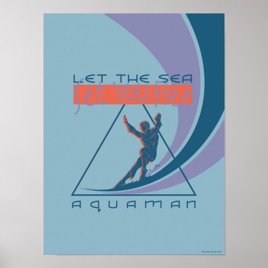 Aquaman | Gelassen Set Sie kostenlos Poster (Vorne)