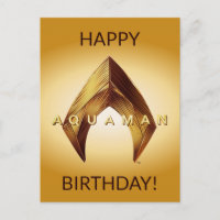 Aquaman | Golden Aquaman Logo