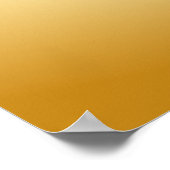 Aquaman | goldenes Aquaman Logo Poster (Ecke)