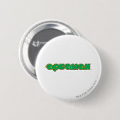 Aquaman Green Logo Button (Vorne & Hinten)