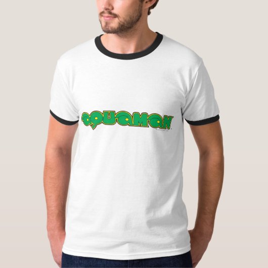 Aquaman Green Logo T-Shirt (Vorderseite)