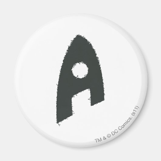 Aquaman Grunge 'A' Magnet (Vorne)