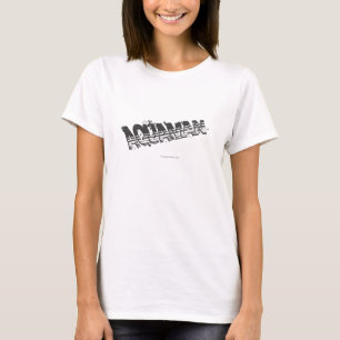 Aquaman Grunge Strip Logo T-Shirt