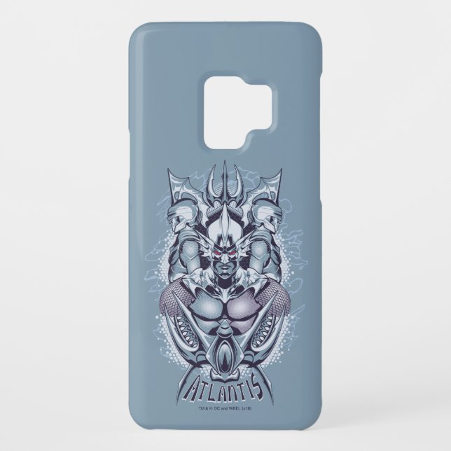 Aquaman | King Orm of Atlantis Graphic Case-Mate Samsung Galaxy Hülle (Rückseite)