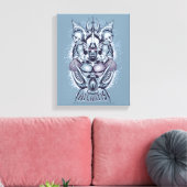 Aquaman | King Orm of Atlantis Graphic Leinwanddruck (Insitu (Wohnzimmer))