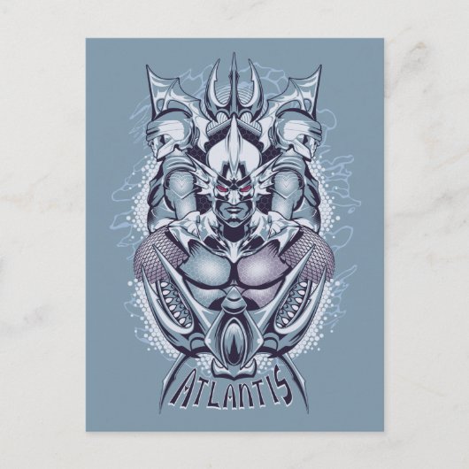 Aquaman | King Orm of Atlantis Graphic Postkarte (Vorderseite)