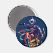 Aquaman | King Orm Versus Mera & Aquaman Magnet (Vorderseite/Rückseite)