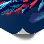 Aquaman | King Orm Versus Mera & Aquaman Poster (Ecke)