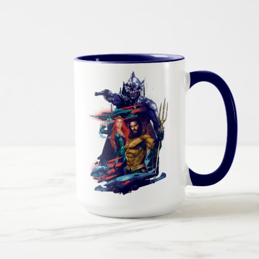 Aquaman | König Orm Versus Mera u. Aquaman Tasse (Rechts)