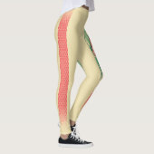 Aquaman | Königin-Fischer-Kunst Nouveau Platte Leggings (Rechts)