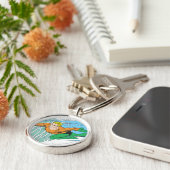 Aquaman Leaps Verlassen Schlüsselanhänger (Seite)