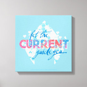 Aquaman   "ließ den gegenwärtigen Führer Sie" Leinwanddruck