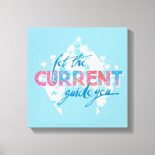 Aquaman | "ließ den gegenwärtigen Führer Sie" Leinwanddruck (Vorderseite)