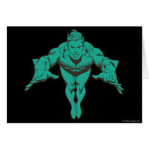 Aquaman Lunging Forward - Aquamarin