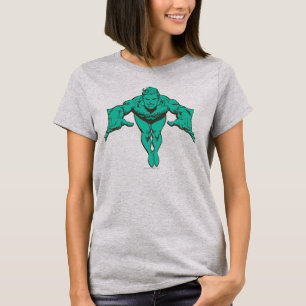 Aquaman Lunging Forward - Aquamarin T-Shirt