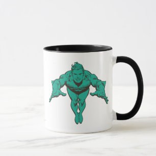 Aquaman Lunging Forward - Aquamarin Tasse