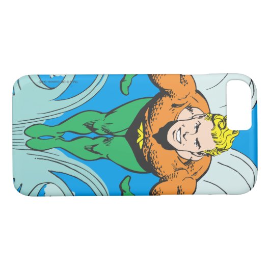 Aquaman Lunging Forward Case-Mate iPhone Hülle (Rückseite (Horizontal))