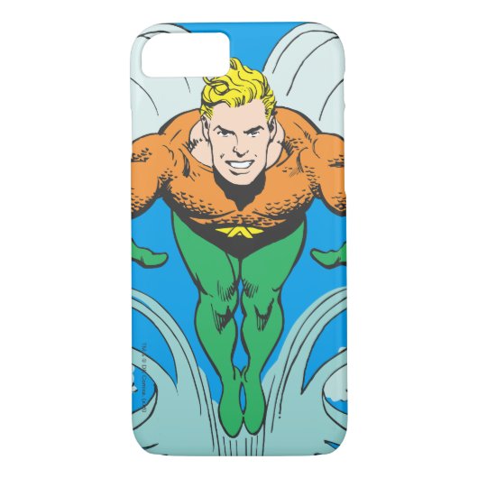 Aquaman Lunging Forward Case-Mate iPhone Hülle (Rückseite)