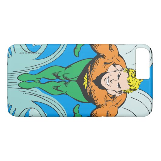 Aquaman Lunging Forward Case-Mate iPhone Hülle (Rückseite (Horizontal))