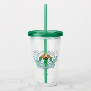Aquaman Lunging nach vorne Acryltrinkbecher