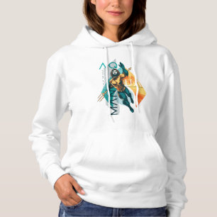 Aquaman   Modernist Aquaman Collage Hoodie