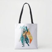 Aquaman | Modernist Aquaman Collage Tasche (Vorderseite)