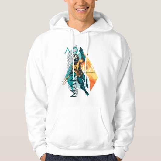 Aquaman Modernist Aquaman Leime Hoodie (Vorderseite)