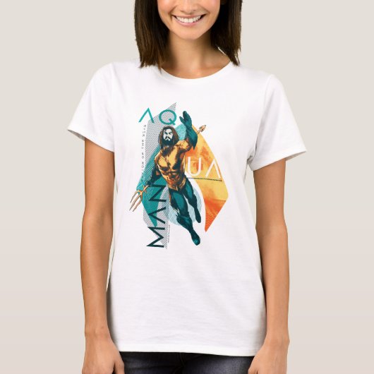 Aquaman Modernist Aquaman Leime T-Shirt (Vorderseite)