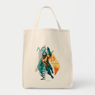 Aquaman   modernistische Aquaman Collage Tragetasche
