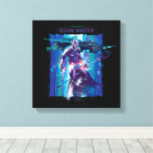 Aquaman | Ocean Master King Orm Refrakted Graphic Leinwanddruck (Insitu (Holzboden))