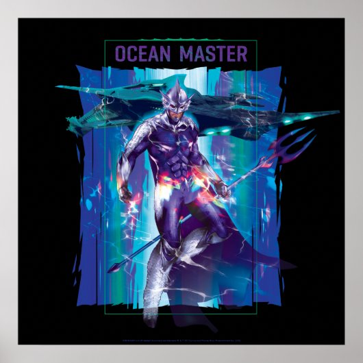 Aquaman | Ocean Master King Orm Refrakted Graphic Poster (Vorne)