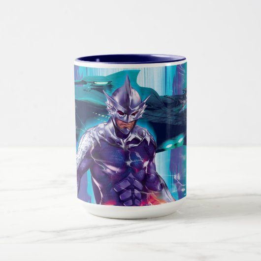 Aquaman | Ocean Master King Orm Refrakted Graphic Tasse (Zentrum)