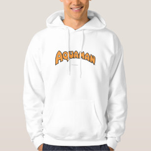 Aquaman Orange-Logo Hoodie
