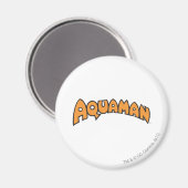 Aquaman Orange Logo Magnet (Vorderseite/Rückseite)