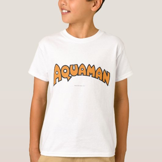 Aquaman Orange Logo T-Shirt (Vorderseite)