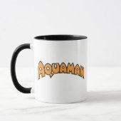 Aquaman Orange Logo Tasse (Links)