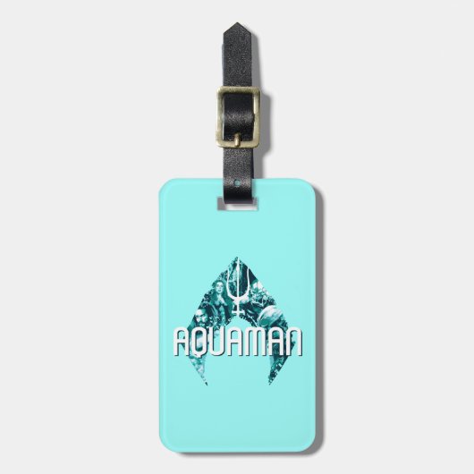 Aquaman | Orin, Mera, Orm u. schwarzer Manta im Gepäckanhänger (Vorderseite vertikal)